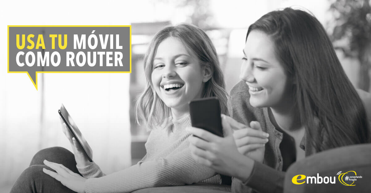 Cómo usar el móvil como router wifi para compartir Internet Cómo usar el móvil como router wifi para compartir Internet