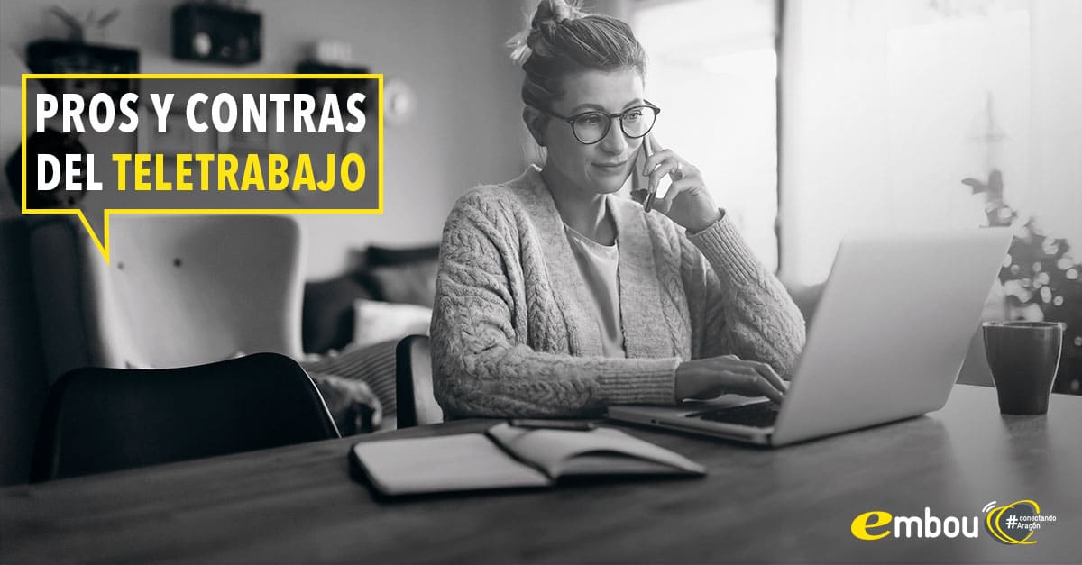 Ventajas e inconvenientes del teletrabajo para trabajador y empresa