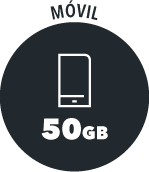 MÓVIL 50gb