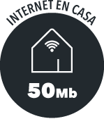 INTERNET EN CASA 50mb