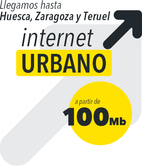 Internet Urbano a partir de 300Mb