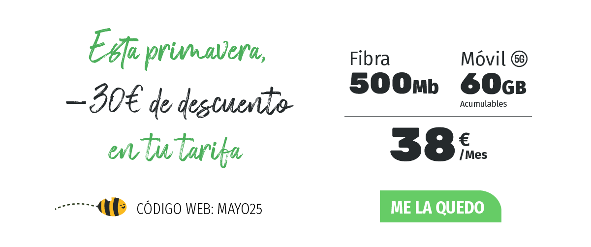 Promo Primavera -30€ 2025