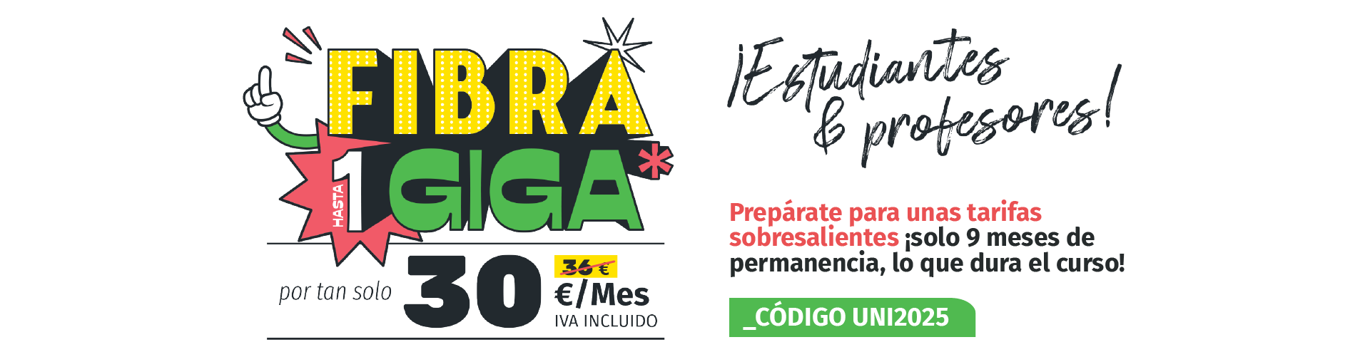 Promo estudiantes