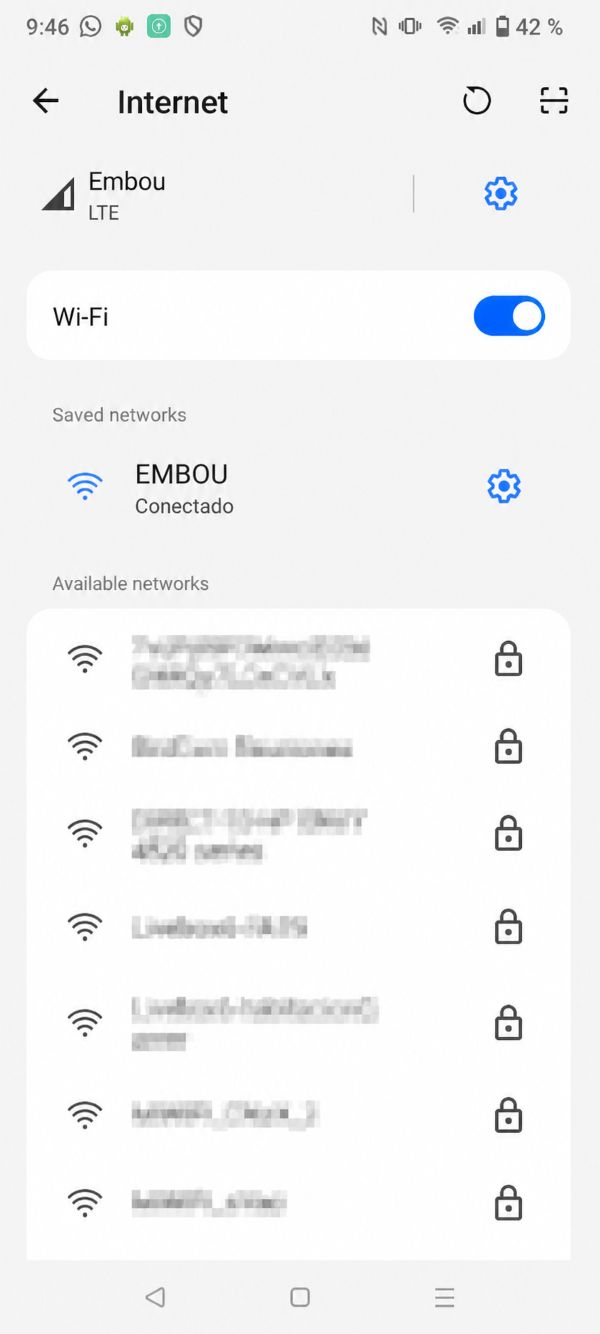 Cómo saber la dirección IP desde un Android - Paso 3