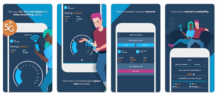 Opensignal - 5G, 4G Speed Test