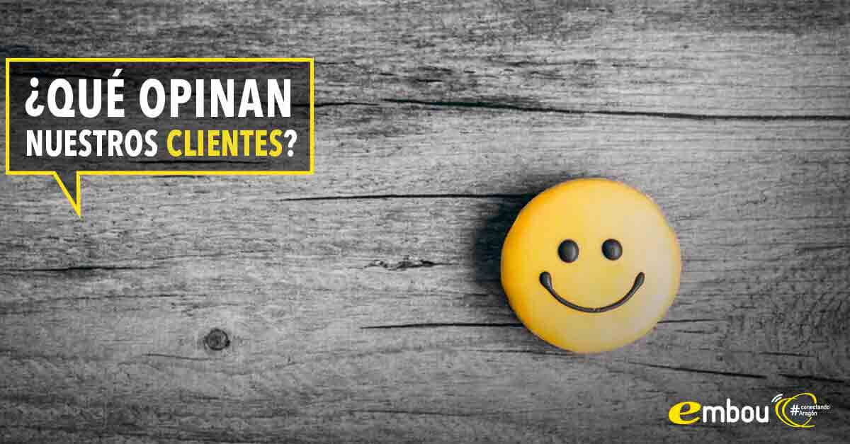 Conoce la opinión de nuestros clientes sobre Embou Conoce la opinión de nuestros clientes sobre Embou